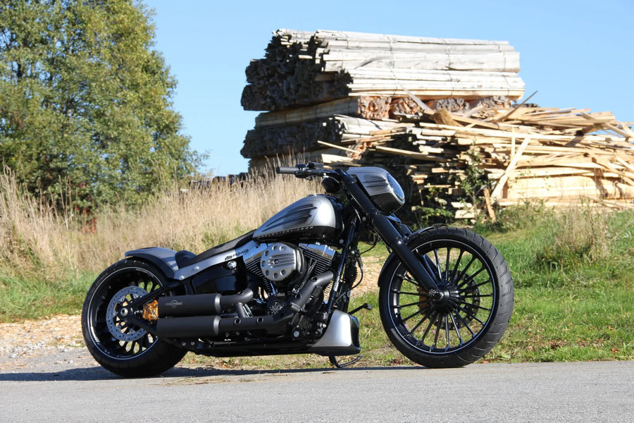 harley davidson fxsbse [CULT WERK] – racen met voorspoiler