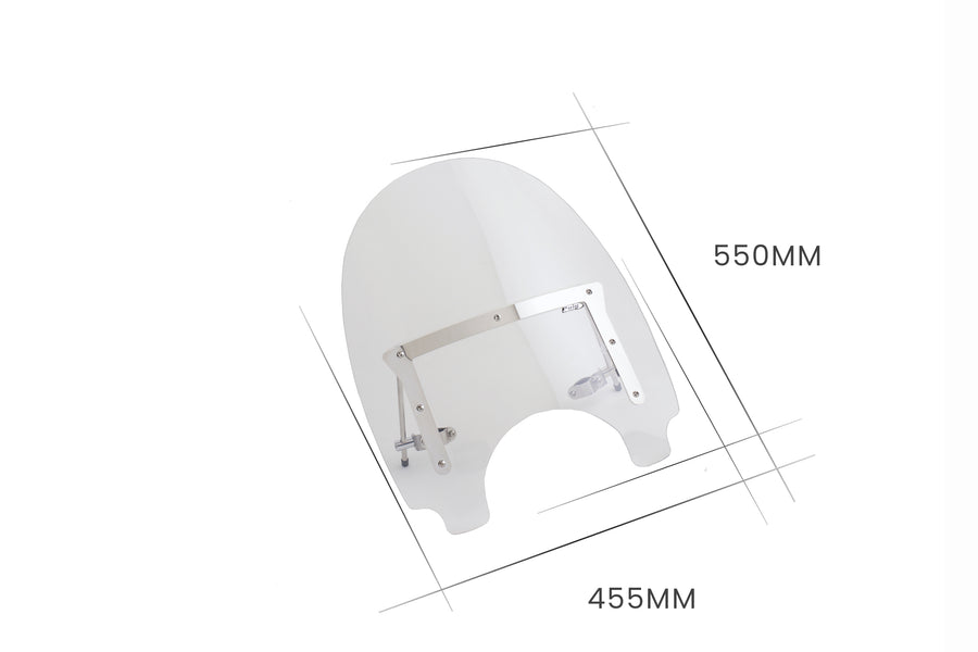 KAWASAKI W 800 [2025] – Highway Verkleidungsscheibe Windschild – Transparent