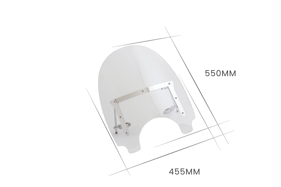 KAWASAKI W 800 [2025] – Highway Verkleidungsscheibe Windschild – Transparent