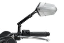 HARLEY-DAVIDSON SPORTSTER S RH 1250 S [2025] - PUIG Explorer achteruitkijkspiegel links | Zwart/geanodiseerd aluminium | PUIG 014ND