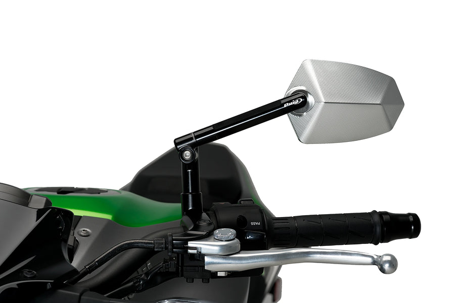 HARLEY DAVIDSON SPORTSTER S RH 1250 S [2025] - GT.1 rear view mirror left | Black / anodized aluminum | PUIG 019ND