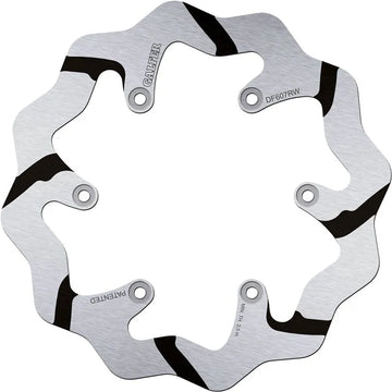 Ktm GS 125 [1983-1985] - BRAKE DISC FIXED WAVE GROOVED OVERSIZE – Picture 1