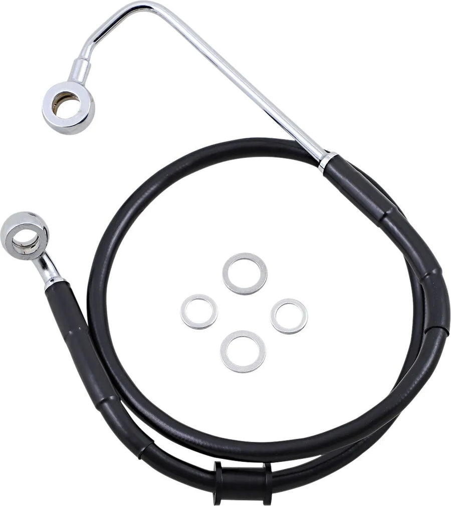 harley davidson fxsb [DRAG SPECIALTIES] - Stainless steel brake line kit