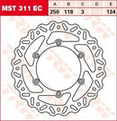 Fantic XE 125 [2024] - Flame Series Schwimmende Bremsscheibe – Bild 11