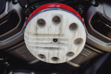 harley davidson nightster [CULT WERK] – air filter cover “Slotted” - 0