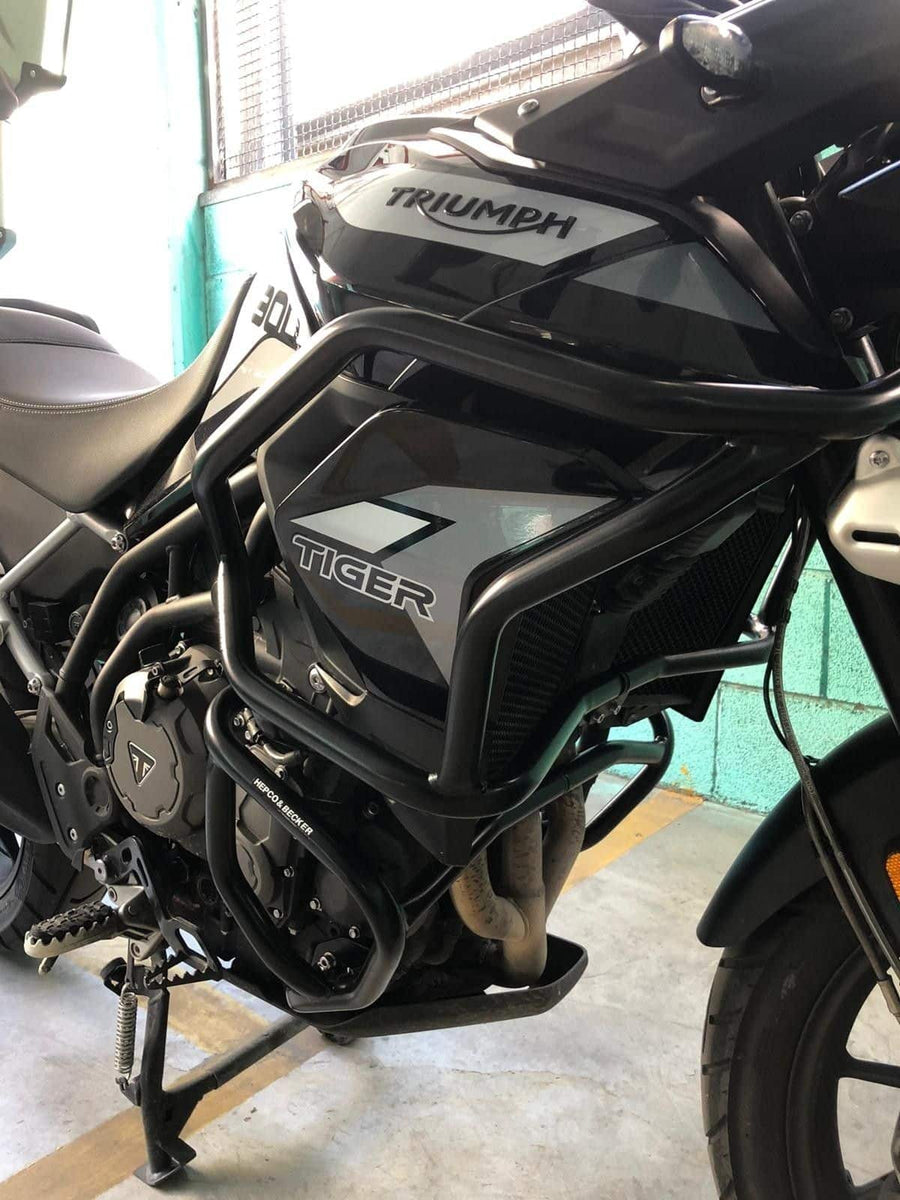 Triumph Tiger 850 Sport [2021-2025] - Tankschutzbügel Solid Perspektivansicht