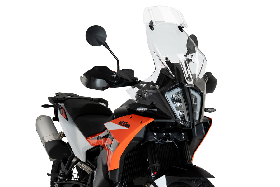 KTM 890 ADVENTURE R [2025] – toerscherm met spoilerscherm – transparant