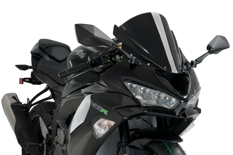 KAWASAKI ZX-6R NINJA [2018] – Z-Racing Scheibe – Schwarz
