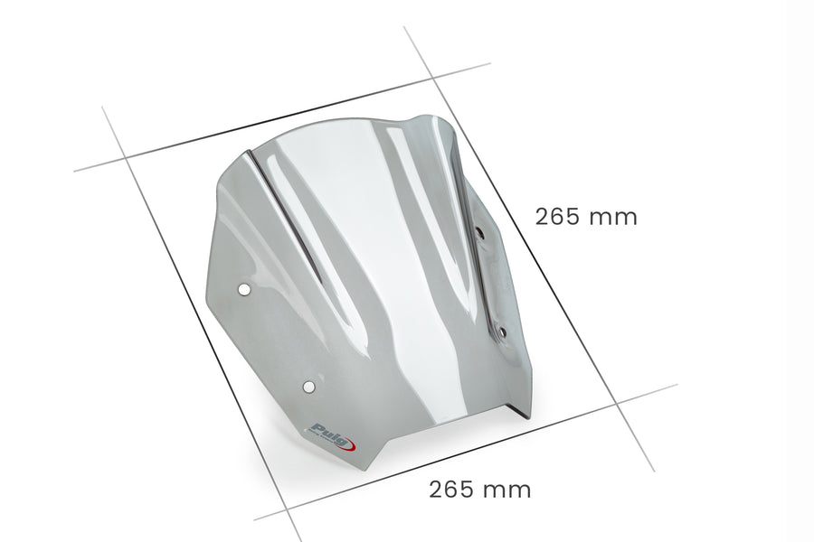 HONDA NX 500 [2025] – sportscherm – mat zwart