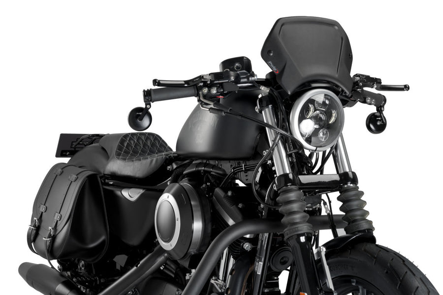 HARLEY DAVIDSON SPORTSTER 883 IRON XL 883 N [2012] – ALU frontplaat – zilver