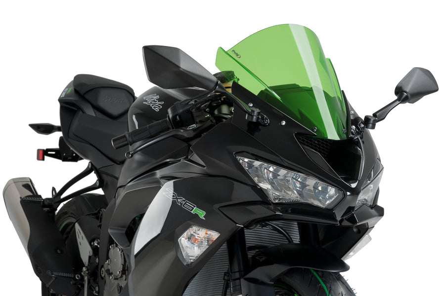 KAWASAKI ZX-6R NINJA [2018] – Z-Racing Scheibe – Schwarz