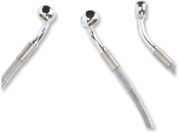 harley davidson flhtc [DRAG SPECIALTIES] - RVS verlengde remleidingset - 0