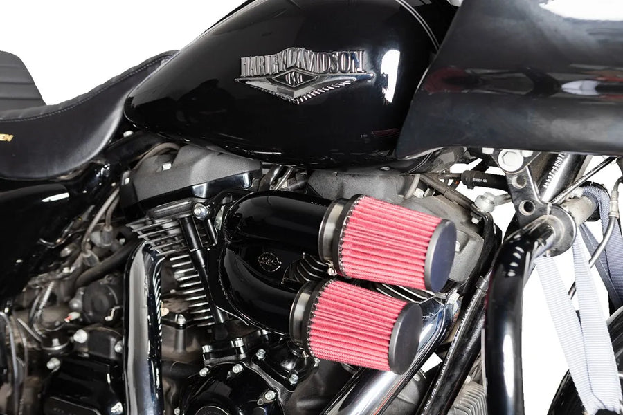 Harley-Davidson FXBR 1923 Softail Breakout 117 [2025] - Tuned Induction Luftfilterkit – Oberfläche: Schwarz – Bild 4