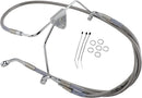 harley davidson flhtcui [DRAG SPECIALTIES] - Stainless steel extended brake line kit-1