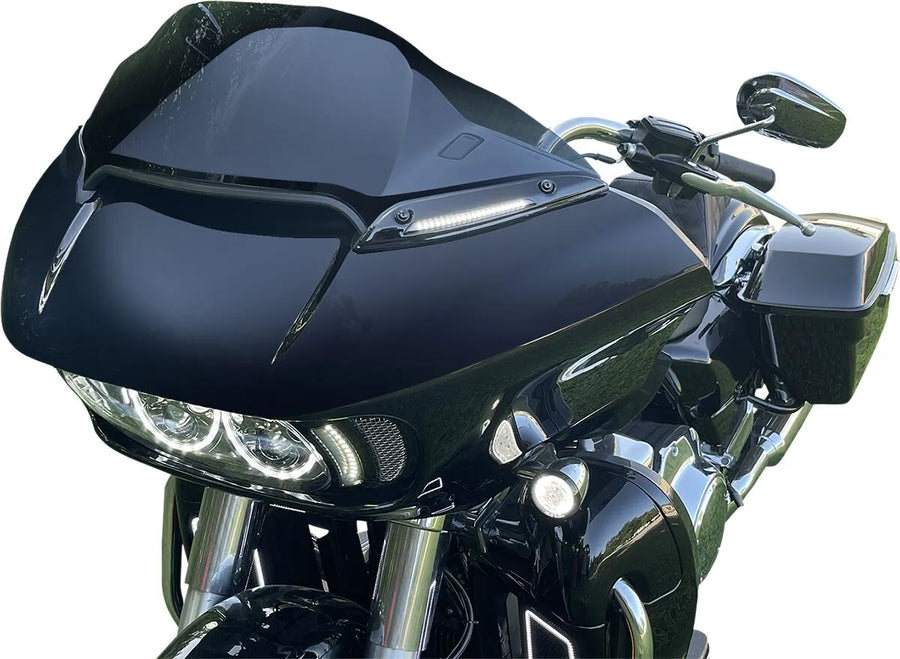 harley-davidson road glide [CUSTOM DYNAMICS] – Genesis® 4 Dynamische LED Road Glide® Windschutzscheibenleiste