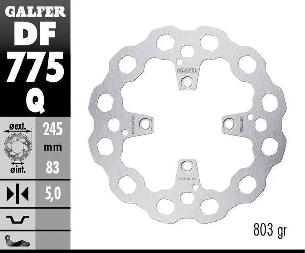 Ducati STREETFIGHTER V4 1100 SP2 [2023-2024] - Cubiq Bremsscheibe – Bild 4