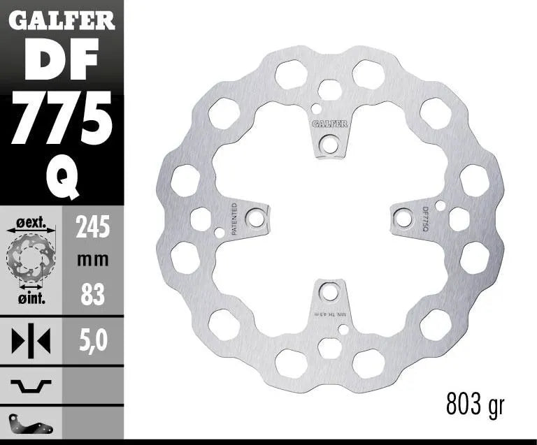 Ducati Streetfighter V4 1100 [2023, 2025, 2022] - Cubiq Bremsscheibe – Bild 2