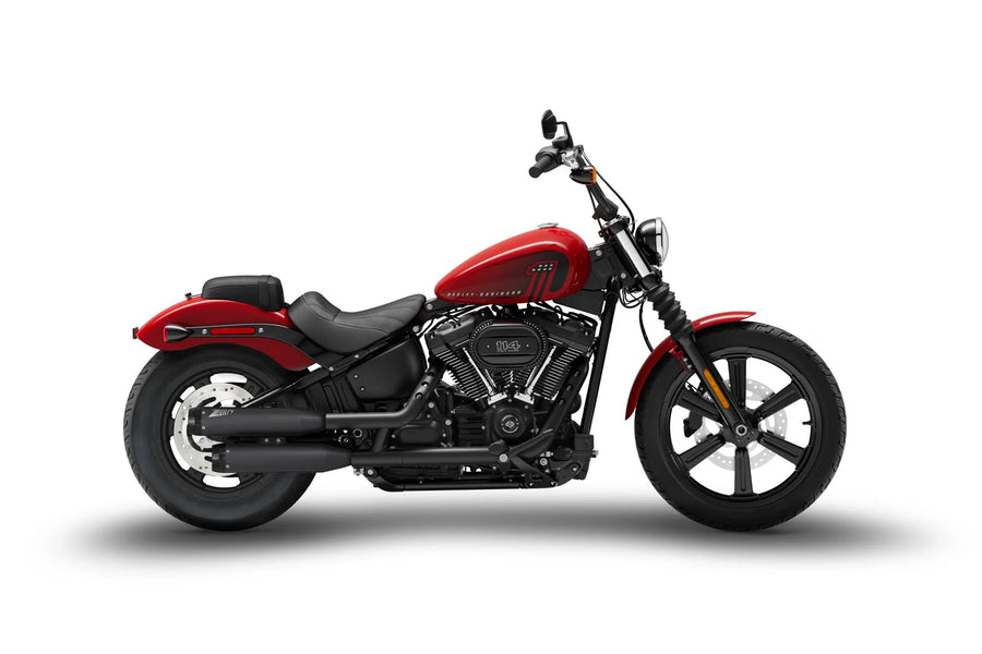 harley-davidson street bob [ZARD] – Overlapped Slip-Ons Schalldämpfer für HD-SOFTAIL M8