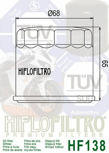 Aprilia RSV4 1100 Factory RSV41100 [HifLOfilTro] - OLIEFILTER - 0