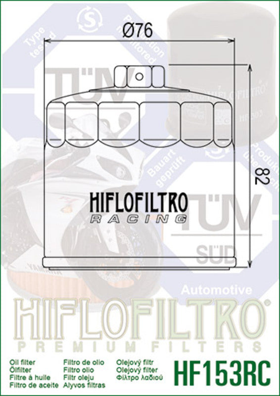 Ducati SL 600 Pantah [HIFLOFILTRO] - Racing Ölfilter