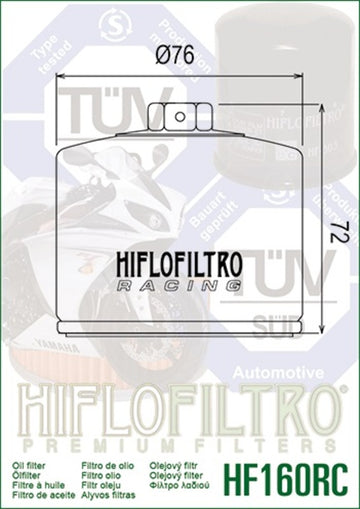 BMW R 100/7 [HifLOfilTro] - Race Oil Filter - 0