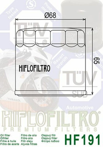 Triumph Daytona 955i [Hiflofiltro] - oliefilter - 0