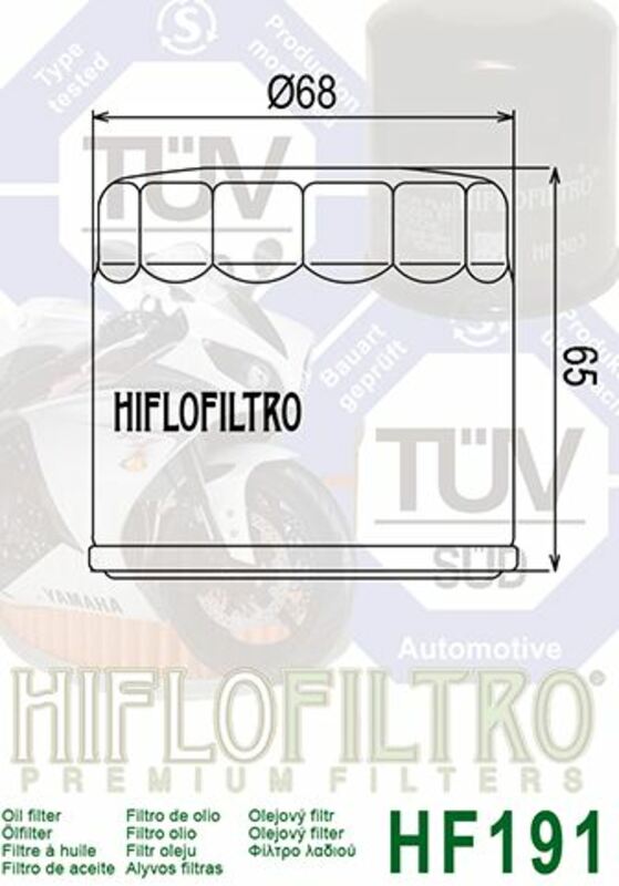 Triumph Daytona 955i [Hiflofiltro] - oliefilter