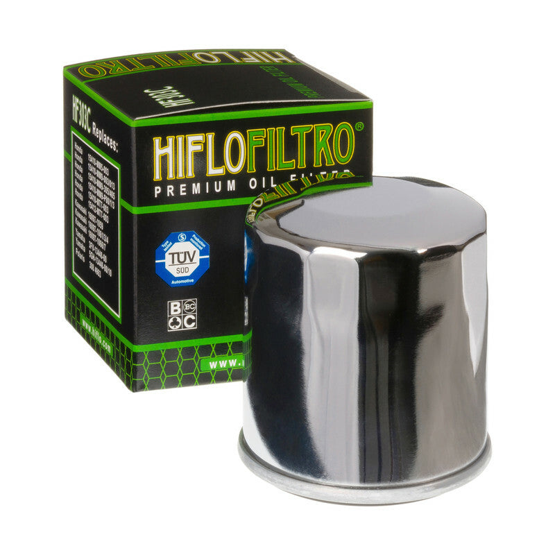 Kawasaki Z7 Hybrid Zr700 [Hiflofiltro] - Oilfilter Chrome