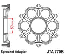Ducati Panigale 1199 [JT SPROCKETS] - Kettenradträger hinten - 6 Silentbloc Ducati Panigale/Monster-1