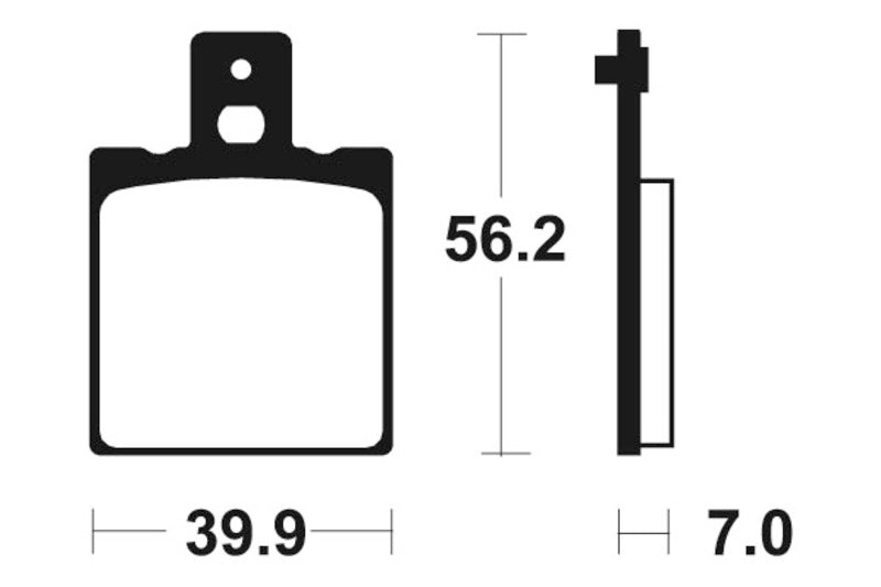 Moto Guzzi V11 Sport [Tecnium] - Organic brake pads