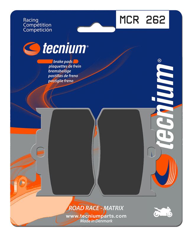 Triumph Speed ​​Twin 900 [TECNIUM] - Racing gesinterde metalen carbon remblokken - MCR262