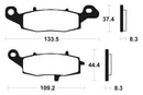 Suzuki Intruder 1500 VL [Tecnium] - brake pads-2