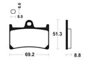Yamaha Fjr 1300 [TECNIUM] - Professional Racing Sintered Metal Brake Pads - MSR134