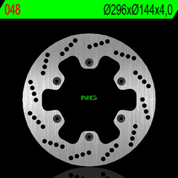 Honda Xrv 650 African Twin [NG BRAKE DISC] - round rigid brake disc