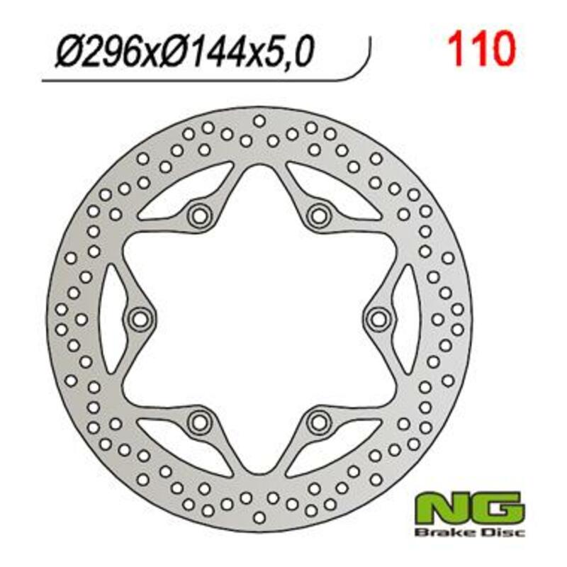 Honda Nt 700 [NG BRAKE DISC] - Bremsscheibe rund starr