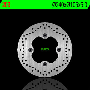 Honda Xrv 650 [NG BRAKE DISC] - round rigid brake disc