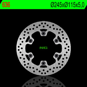 Ducati Monster 750 [NG BRAKE DISC] - round rigid brake disc