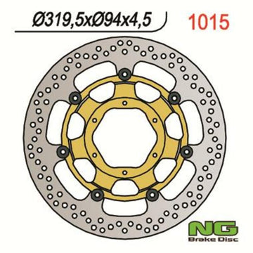 Honda Vtr 1000 [NG BRAKE DISC] - Bremsscheibe schwimmend rund