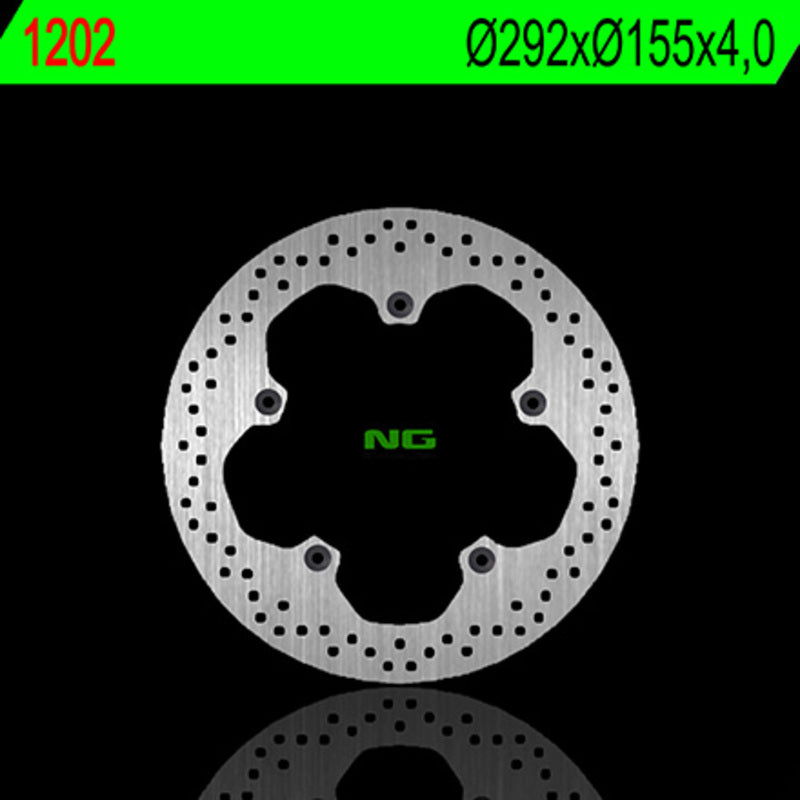 Yamaha Yzf 125 [NG BRAKE DISC] - round rigid brake disc