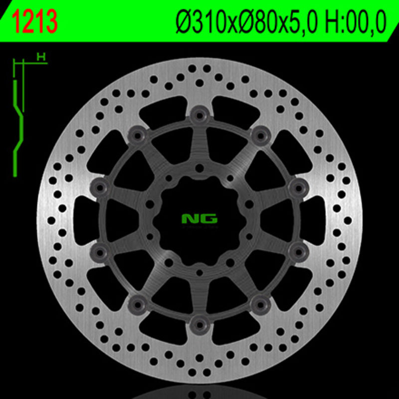 Kawasaki Versys 1100 [NG BRAKE DISC] - Bremsscheibe schwimmend rund