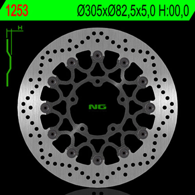 Triumph Tiger 1200 Explorer [NG BRAKE DISC] - round floating brake disc