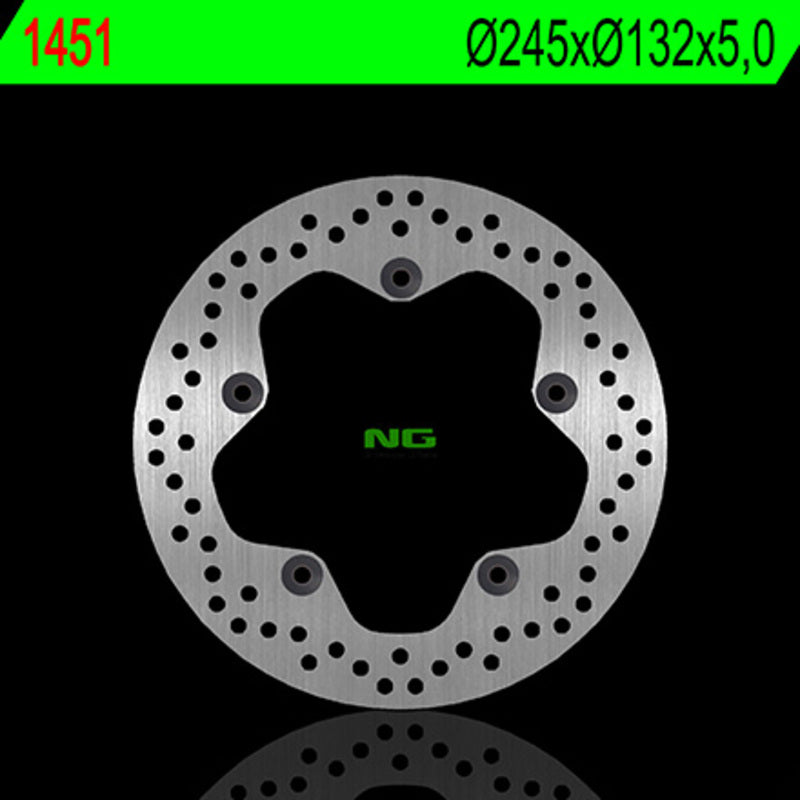 Yamaha Ténéré 700 World Rai [NG BRAKE DISC] - round rigid brake disc