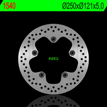 Suzuki Gsx S1000Gx [NG BRAKE DISC] - round rigid brake disc