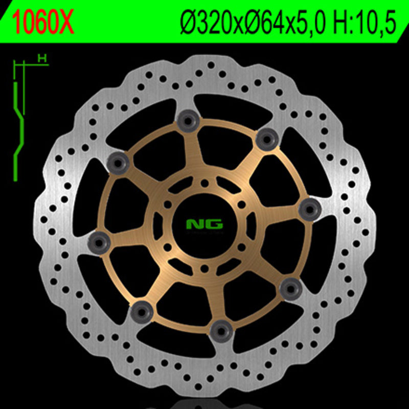Ktm 690 Duke [NG BRAKE DISC] - Bremsscheibe Wave schwimmend