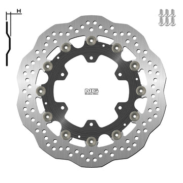 BMW R75/5 [Ng Brake Disc] - Ng Rem's remschijfgolf zwevend
