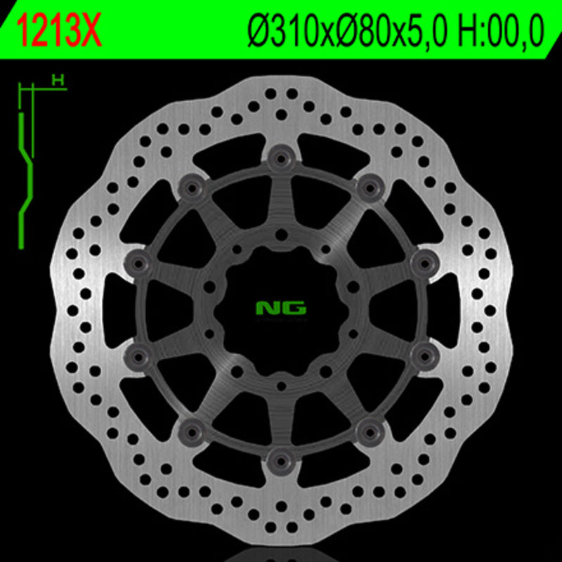 Kawasaki Versys 1000 [NG BRAKE DISC] - Bremsscheibe Wave schwimmend