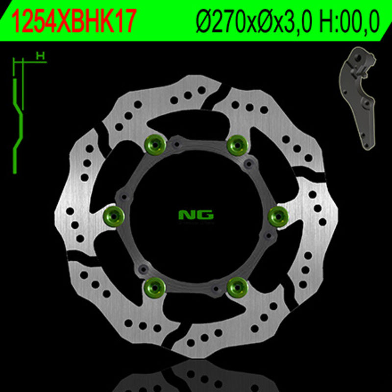 Husaberg Fe 501 [NG BRAKE DISC] - Bremsscheibe Wave schwimmend