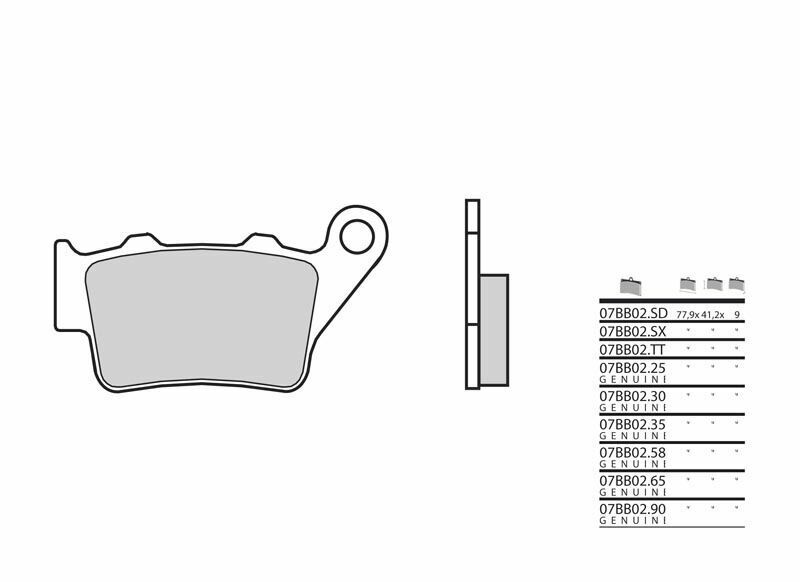 Indian Scout Sixty Scout60 [Brembo] - brake pads