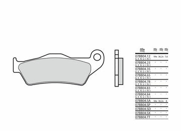 Husqvarna TE 610 [BREMBO] - Bremsbeläge
