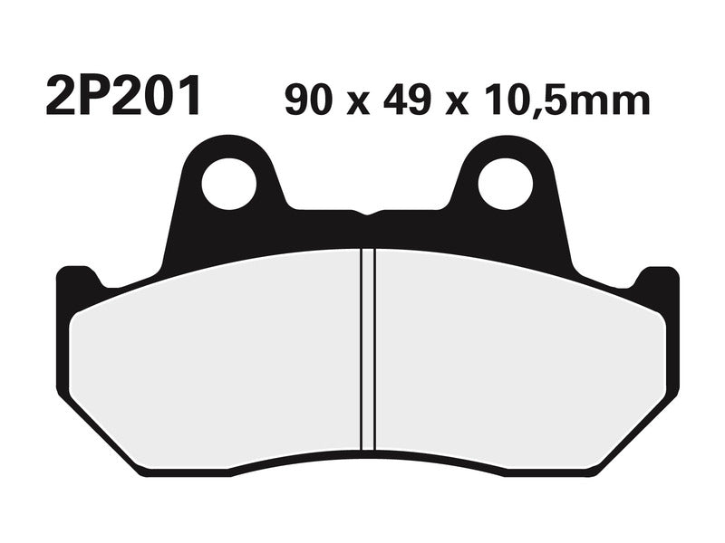 Honda CB 900 F2 Boldor [Nissin] - brake pads
